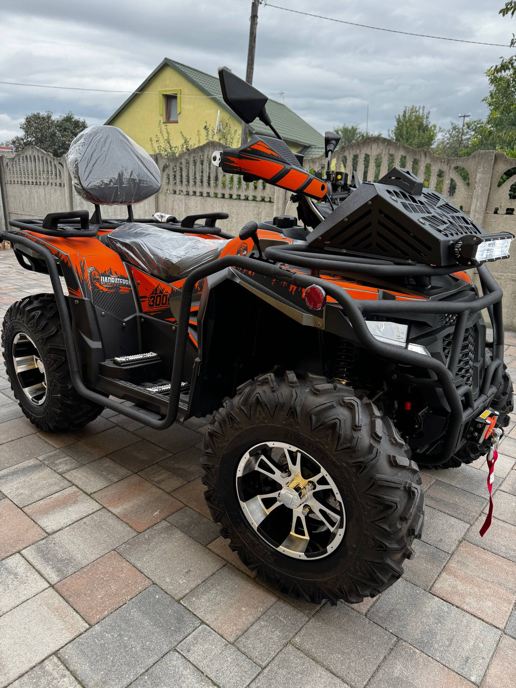 Квадроцикл QUADRATERRA 300 4×4 (2026)